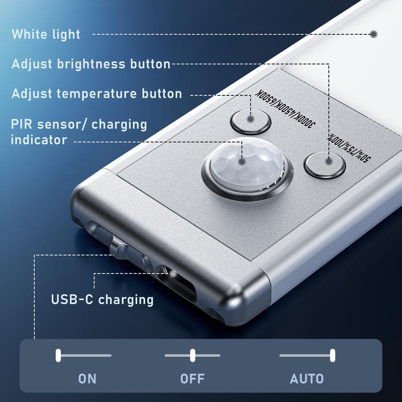 Blemia 2-Pack LED Under Cabinet Lights